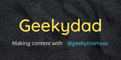 Header of geekydad